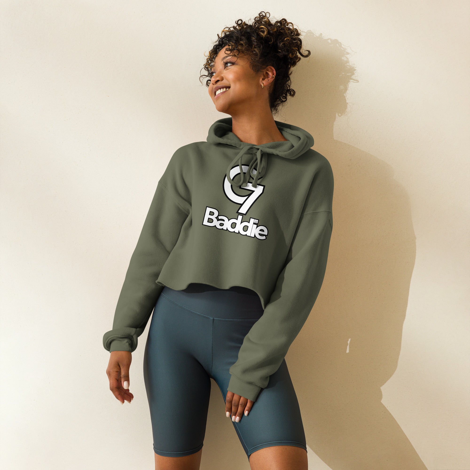 G7 Baddie Crop Top Hoodie image 9