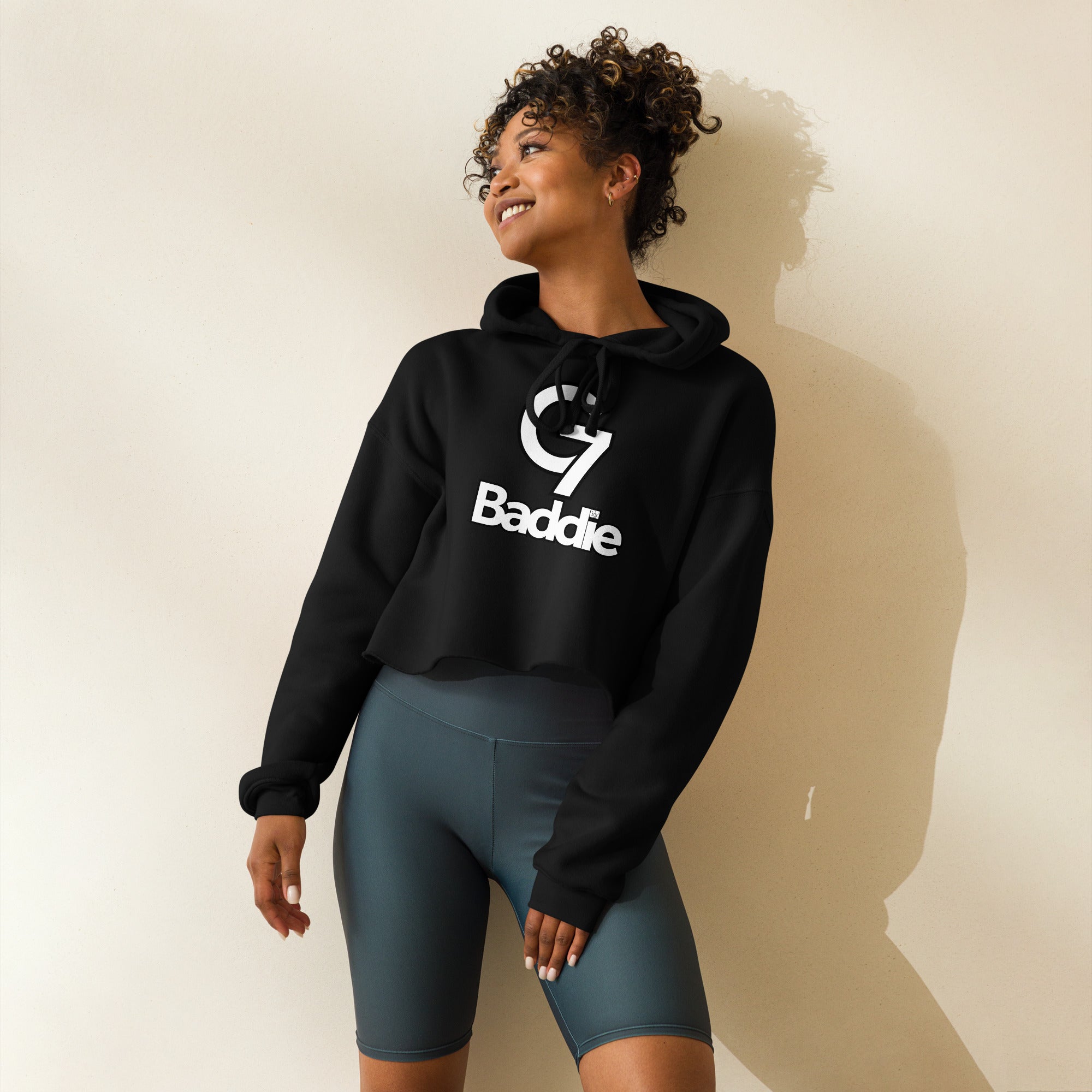 G7 Baddie Crop Top Hoodie image 0