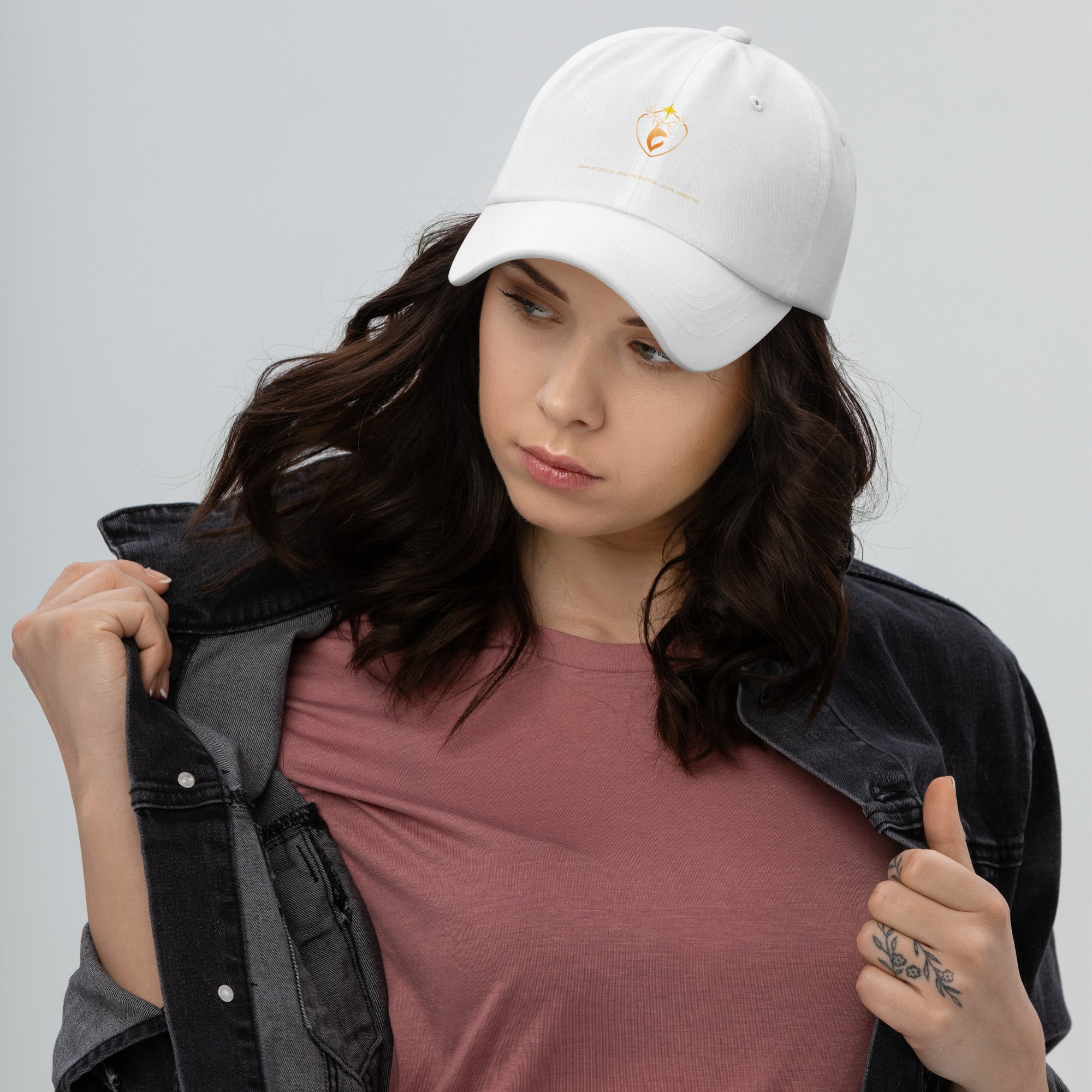 Northlux Black Baseball Hat image 1