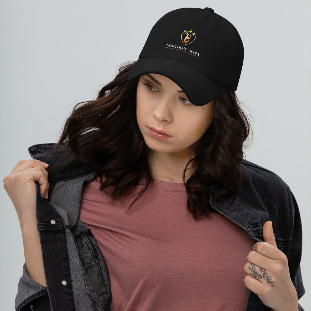 Northlux Black Baseball Hat image 0
